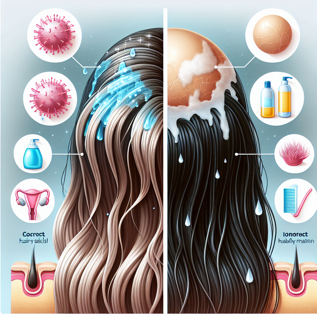La importancia de la higiene del cuero cabelludo para prevenir la caída del cabello