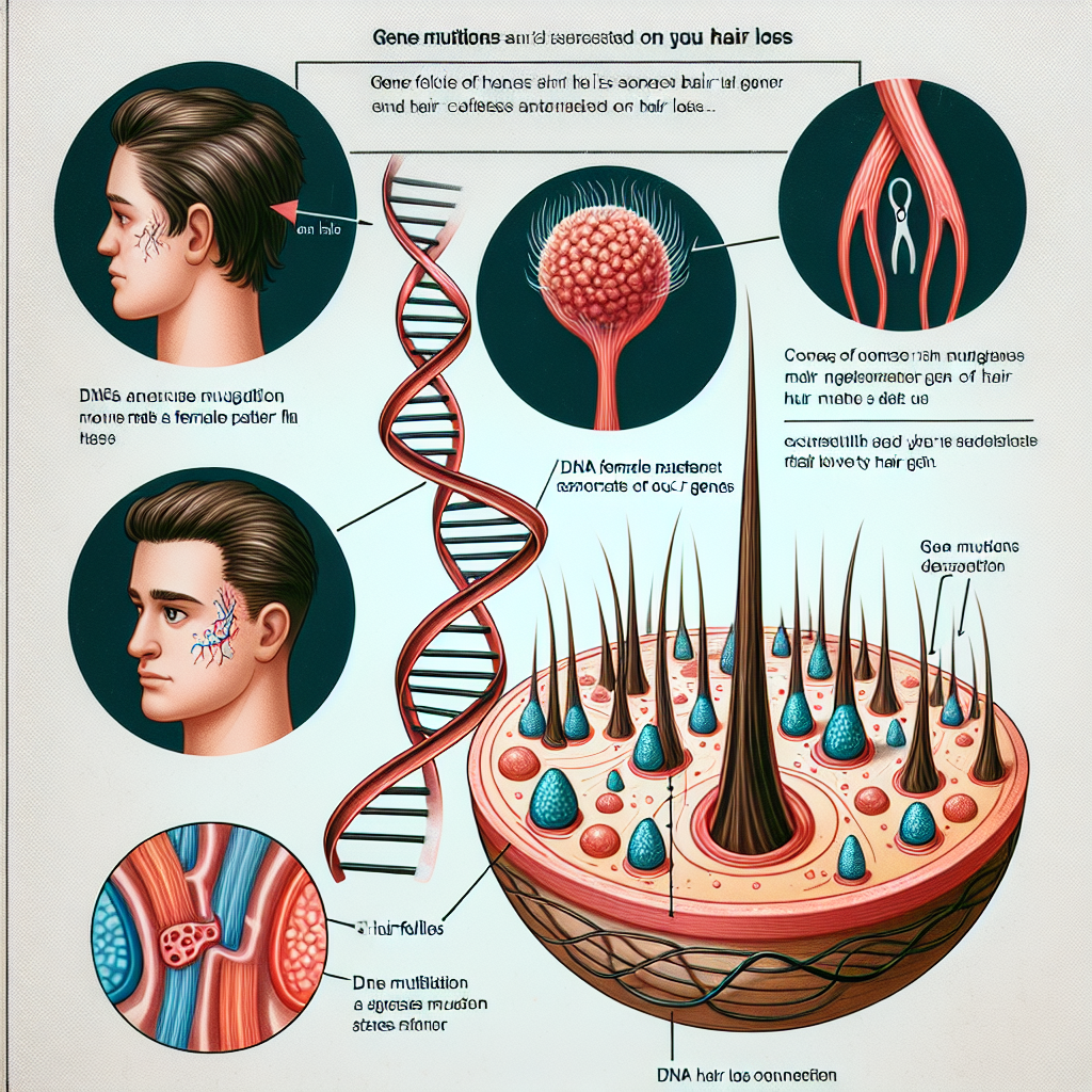 La importancia de la genética en la pérdida del cabello